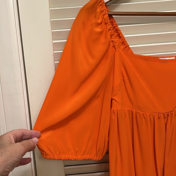 Lavender Brown 100% Silk Cal Top in Cara Cara, Size XSmall, NWT - Picture 6 of 17